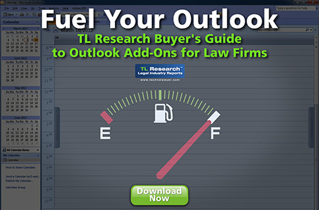 TL Research Buyer's Guide to Outlook Add-Ons for Law Firms